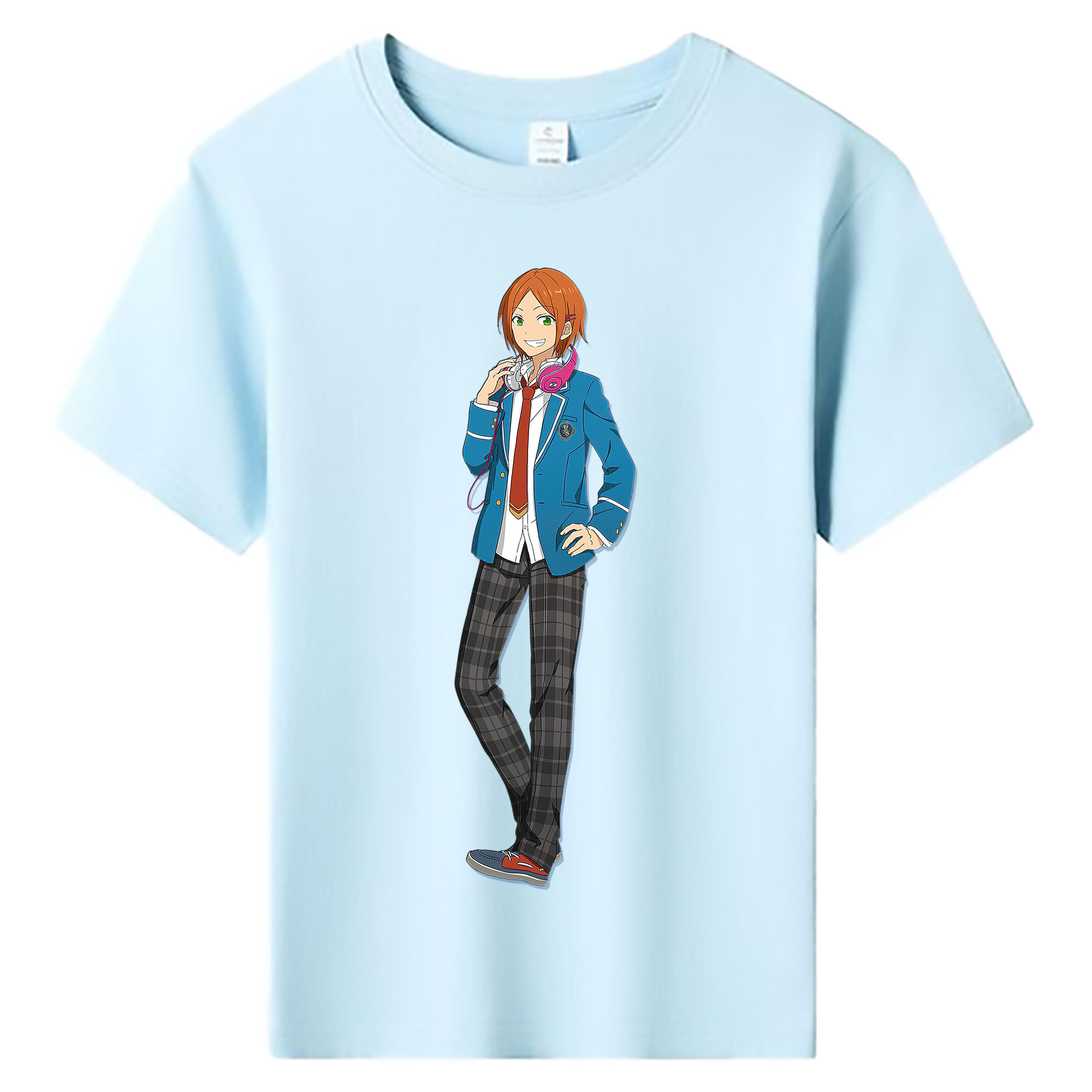 （画像用） あんさんぶるスターズ! Ensemble Stars 綿100％キッズTシャツ（フロントプリント）